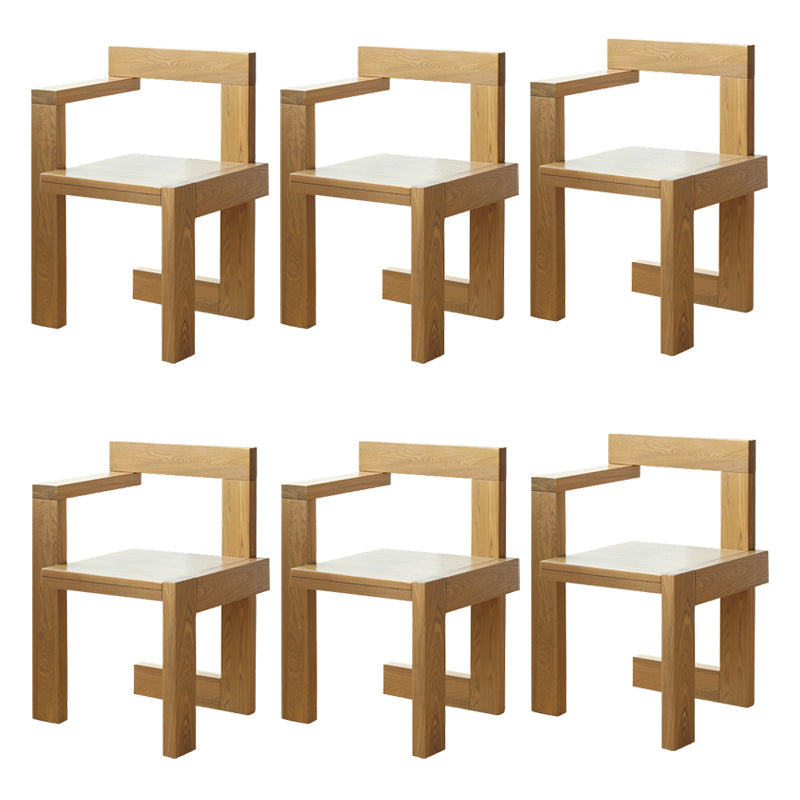 Eetkamerarm eetkamerstoel huis open rug eetkamerstoel