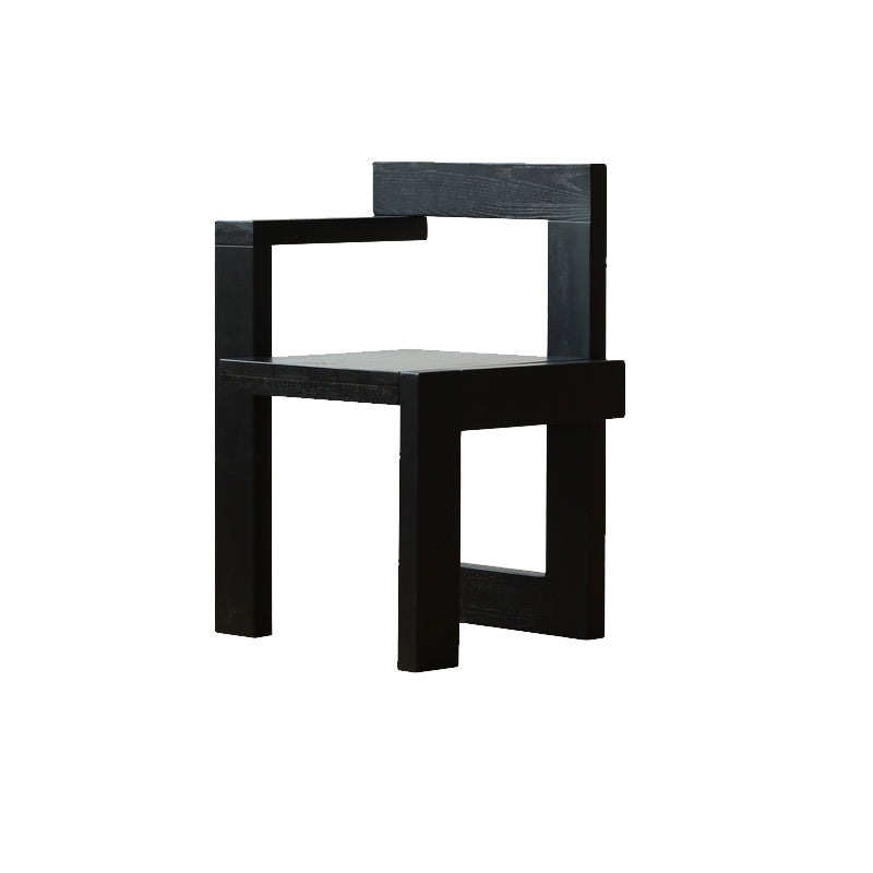 Eetkamerarm eetkamerstoel huis open rug eetkamerstoel