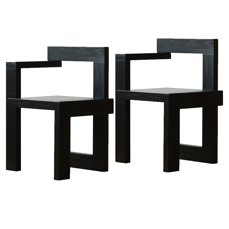 Eetkamerarm eetkamerstoel huis open rug eetkamerstoel