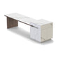 Extendable Rectangle Dining Table Wood Frame Dining Table for Dining Room