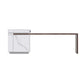Extendable Rectangle Dining Table Wood Frame Dining Table for Dining Room