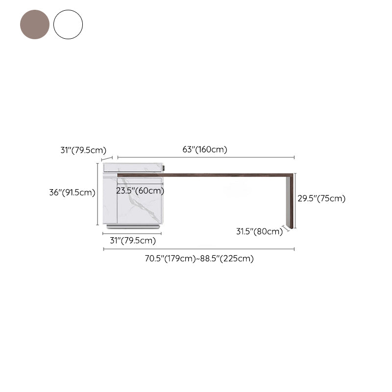 Extendable Rectangle Dining Table Wood Frame Dining Table for Dining Room