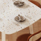 Modern Stone White Dining Table Ash Wood Base for Dining Room Clearhalo 'Dining Tables & Seating' 'Dining Tables' 'dining_table' 'furn' 'furn_dining_table' 'Furniture' 'Kitchen & Dining Furniture' 7531488