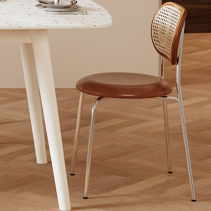 Modern Stone White Dining Table Ash Wood Base for Dining Room Clearhalo 'Dining Tables & Seating' 'Dining Tables' 'dining_table' 'furn' 'furn_dining_table' 'Furniture' 'Kitchen & Dining Furniture' 7531489
