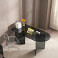 Modern Tempered Glass Dining Table Glass Base for Dining Room Clearhalo 'Dining Tables & Seating' 'Dining Tables' 'dining_table' 'furn' 'furn_dining_table' 'Furniture' 'Kitchen & Dining Furniture' 7531496