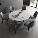 Converteerbare eettafel Grijze eettafel voor keukeneetkamer