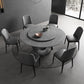 Converteerbare eettafel Grijze eettafel voor keukeneetkamer