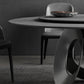 Converteerbare eettafel Grijze eettafel voor keukeneetkamer