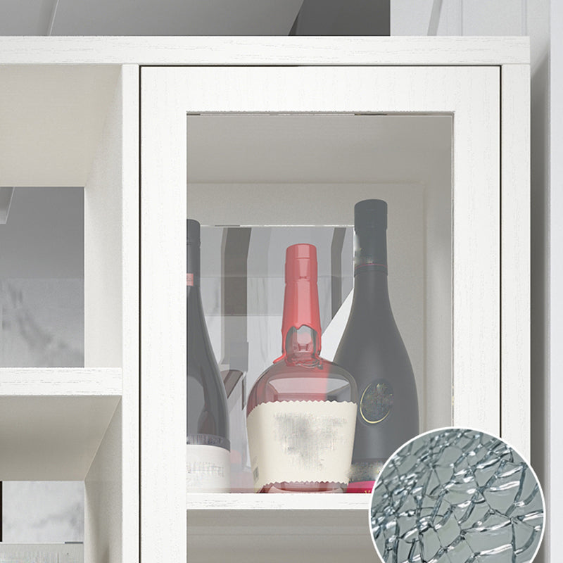 Modern 78.74" H Cabinet with Door Wooden Accent Cabinet with Drawer Clearhalo 'Cabinets & Chests' 'cabinets_chests' 'furn' 'furn_cabinets_chests' 'Furniture' 'Living Room Furniture' 7533009