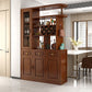 Contemporary Solid Wood Cabinet 78.74" H Accent Cabinet with Drawer and Door