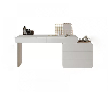 Contemporary Solid Wood With Drawer Lighted Mirror Bedroom Make-up Vanity