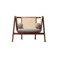 Tropical Corduroy Sofa in Solid Wood Linen Sofa for Living Room