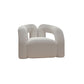 Scandinavian Seating Fabric Living Room White Tuxedo Arm Cushions Curved Sofa Clearhalo 'furn' 'furn_sofas' 'Furniture' 'Living Room Furniture' 'Sofa' 'sofas' 7533749