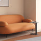 Scandinave Settee Le cuir salon Pillow Top Top Bras Coussins