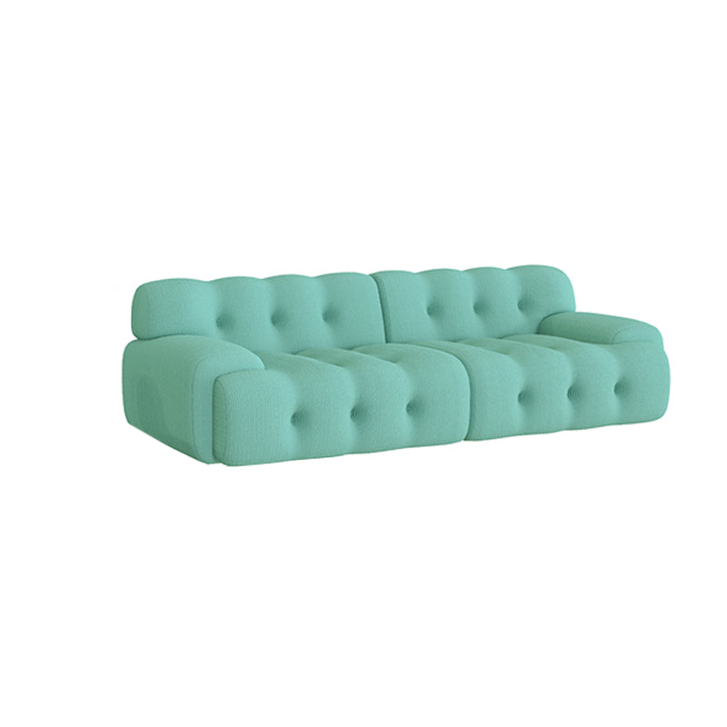 Skandinavische Sitzstoff Wohnzimmer eingebrauchter Arm getuftetes Standardsofa