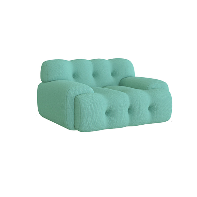 Skandinavische Sitzstoff Wohnzimmer eingebrauchter Arm getuftetes Standardsofa