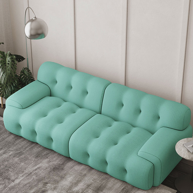 Skandinavische Sitzstoff Wohnzimmer eingebrauchter Arm getuftetes Standardsofa