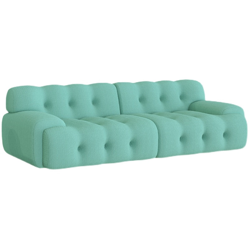 Skandinavische Sitzstoff Wohnzimmer eingebrauchter Arm getuftetes Standardsofa