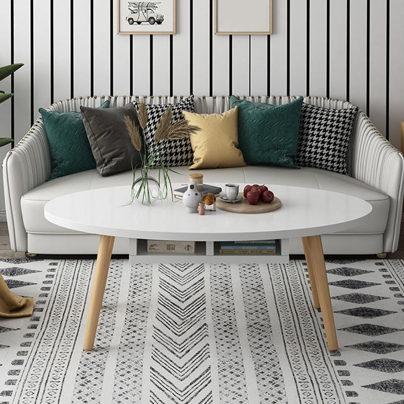 Country Farmhouse Coffee Table Folding Wooden Coffee Cocktail Table Clearhalo 'Coffee & Accent Tables' 'Coffee Tables' 'coffee_tables' 'furn' 'furn_coffee_tables' 'Furniture' 'Living Room Furniture' 7534178
