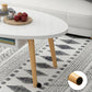 Country Farmhouse Coffee Table Folding Wooden Coffee Cocktail Table Clearhalo 'Coffee & Accent Tables' 'Coffee Tables' 'coffee_tables' 'furn' 'furn_coffee_tables' 'Furniture' 'Living Room Furniture' 7534189