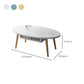 Country Farmhouse Coffee Table Folding Wooden Coffee Cocktail Table Clearhalo 'Coffee & Accent Tables' 'Coffee Tables' 'coffee_tables' 'furn' 'furn_coffee_tables' 'Furniture' 'Living Room Furniture' 7534202