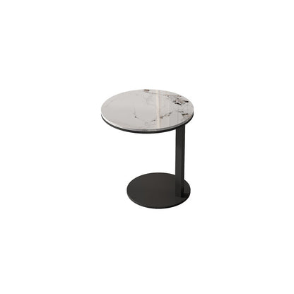 Table basse géométrique en ardoise Table de cocktail basse abstraite moderne