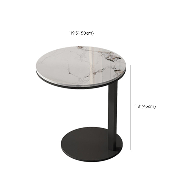 Table basse géométrique en ardoise Table de cocktail basse abstraite moderne