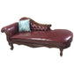 Traditional Upholstered Chaise Lounge Couch Leather Chaise Lounge Chair Red Brown Clearhalo 'Chairs & Seating' 'Chaise Lounge' 'chaise_lounge' 'furn' 'furn_chaise_lounge' 'Furniture' 'Living Room Furniture' 7534452