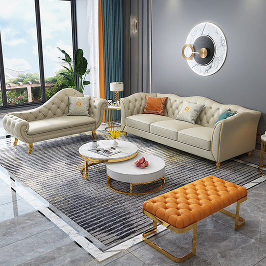 Glam Chaise Lounge Chair Solid Color Chaise Lounge with Pillow Clearhalo 'Chairs & Seating' 'Chaise Lounge' 'chaise_lounge' 'furn' 'furn_chaise_lounge' 'Furniture' 'Living Room Furniture' 7534490