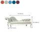 Glam Chaise Lounge Couch Leather Chaise Lounge Chair with Legs