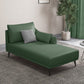 Modern Chaise Lounge Couch One Armed Chaise Lounge with Pillows Clearhalo 'Chairs & Seating' 'Chaise Lounge' 'chaise_lounge' 'furn' 'furn_chaise_lounge' 'Furniture' 'Living Room Furniture' 7534521
