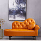 Modern Chaise Lounge Faux Leather Chaise Lounge Couch for Bedroom Clearhalo 'Chairs & Seating' 'Chaise Lounge' 'chaise_lounge' 'furn' 'furn_chaise_lounge' 'Furniture' 'Living Room Furniture' 7534540