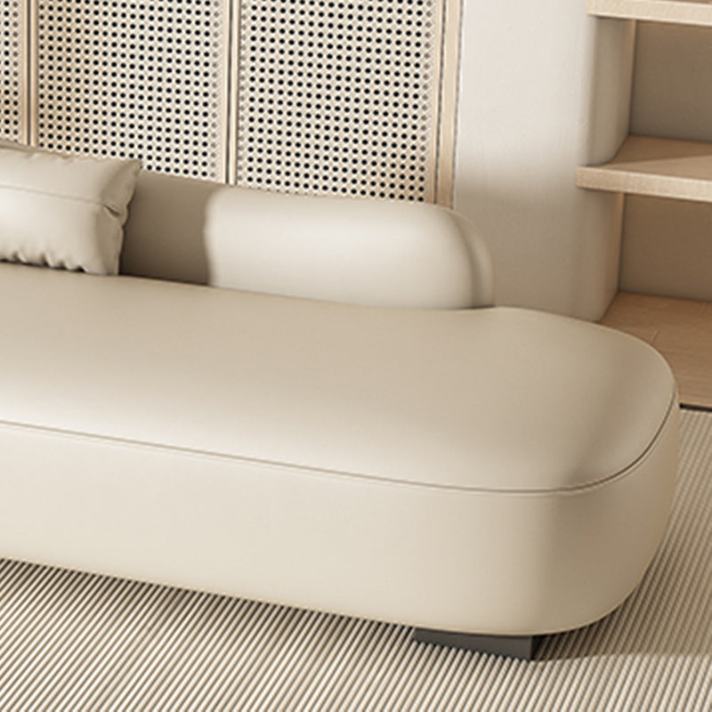 Scandinavian Upholstered Chaise Lounge Couch Leather Chaise Lounge Chair Clearhalo 'Chairs & Seating' 'Chaise Lounge' 'chaise_lounge' 'furn' 'furn_chaise_lounge' 'Furniture' 'Living Room Furniture' 7534569