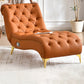 Modern Upholstered Chaise Lounge Couch Armless Chaise Lounge Chair Clearhalo 'Chairs & Seating' 'Chaise Lounge' 'chaise_lounge' 'furn' 'furn_chaise_lounge' 'Furniture' 'Living Room Furniture' 7534577