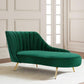 Glam Upholstered Chaise Lounge Couch Velvet Chaise Lounge Chair Clearhalo 'Chairs & Seating' 'Chaise Lounge' 'chaise_lounge' 'furn' 'furn_chaise_lounge' 'Furniture' 'Living Room Furniture' 7534614