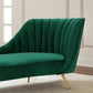 Glam Upholstered Chaise Lounge Couch Velvet Chaise Lounge Chair Clearhalo 'Chairs & Seating' 'Chaise Lounge' 'chaise_lounge' 'furn' 'furn_chaise_lounge' 'Furniture' 'Living Room Furniture' 7534618