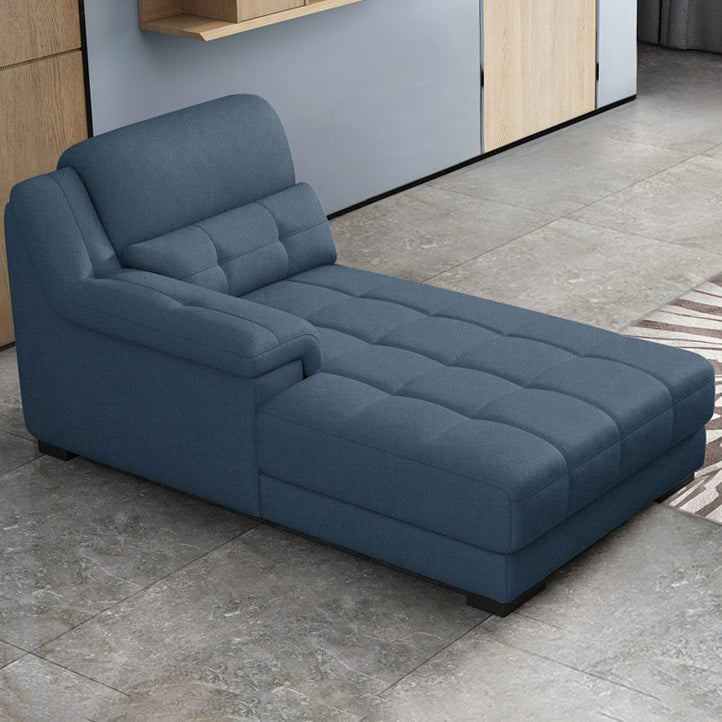 Modern Upholstered Chaise Lounge Couch Linen Blend Chaise Lounge Chair Clearhalo 'Chairs & Seating' 'Chaise Lounge' 'chaise_lounge' 'furn' 'furn_chaise_lounge' 'Furniture' 'Living Room Furniture' 7534628