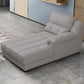 Modern Upholstered Chaise Lounge Couch Linen Blend Chaise Lounge Chair Clearhalo 'Chairs & Seating' 'Chaise Lounge' 'chaise_lounge' 'furn' 'furn_chaise_lounge' 'Furniture' 'Living Room Furniture' 7534630