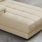 Modern Upholstered Chaise Lounge Couch Linen Blend Chaise Lounge Chair Clearhalo 'Chairs & Seating' 'Chaise Lounge' 'chaise_lounge' 'furn' 'furn_chaise_lounge' 'Furniture' 'Living Room Furniture' 7534635