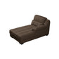 Modern Upholstered Chaise Lounge Couch Linen Blend Chaise Lounge Chair Coffee Left-Arm Chaise Clearhalo 'Chairs & Seating' 'Chaise Lounge' 'chaise_lounge' 'furn' 'furn_chaise_lounge' 'Furniture' 'Living Room Furniture' 7534639