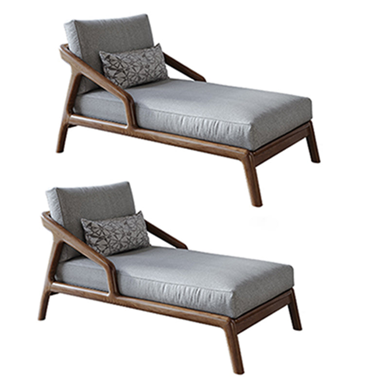 Scandinavian Upholstered Chaise Lounge Couch Wood Chaise Lounge Chair Clearhalo 'Chairs & Seating' 'Chaise Lounge' 'chaise_lounge' 'furn' 'furn_chaise_lounge' 'Furniture' 'Living Room Furniture' 7534662