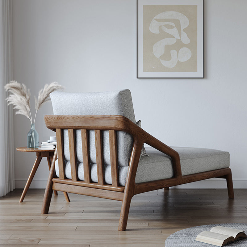 Scandinavian Upholstered Chaise Lounge Couch Wood Chaise Lounge Chair Clearhalo 'Chairs & Seating' 'Chaise Lounge' 'chaise_lounge' 'furn' 'furn_chaise_lounge' 'Furniture' 'Living Room Furniture' 7534664