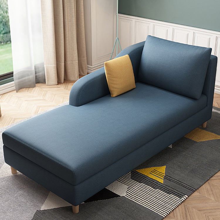 Scandinavian Chaise Lounge Chair One Armed Chaise for Living Room Clearhalo 'Chairs & Seating' 'Chaise Lounge' 'chaise_lounge' 'furn' 'furn_chaise_lounge' 'Furniture' 'Living Room Furniture' 7534681