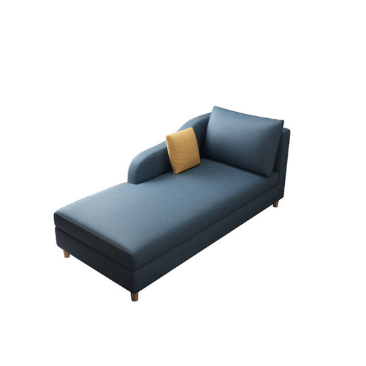 Scandinavian Chaise Lounge Chair One Armed Chaise for Living Room Clearhalo 'Chairs & Seating' 'Chaise Lounge' 'chaise_lounge' 'furn' 'furn_chaise_lounge' 'Furniture' 'Living Room Furniture' 7534684