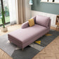 Scandinavian Chaise Lounge Chair One Armed Chaise for Living Room Pink Right-Arm Chaise Clearhalo 'Chairs & Seating' 'Chaise Lounge' 'chaise_lounge' 'furn' 'furn_chaise_lounge' 'Furniture' 'Living Room Furniture' 7534685