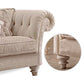Scandinavian Upholstered Chaise Lounge Couch Fabric Chaise Lounge Chair Clearhalo 'Chairs & Seating' 'Chaise Lounge' 'chaise_lounge' 'furn' 'furn_chaise_lounge' 'Furniture' 'Living Room Furniture' 7534707