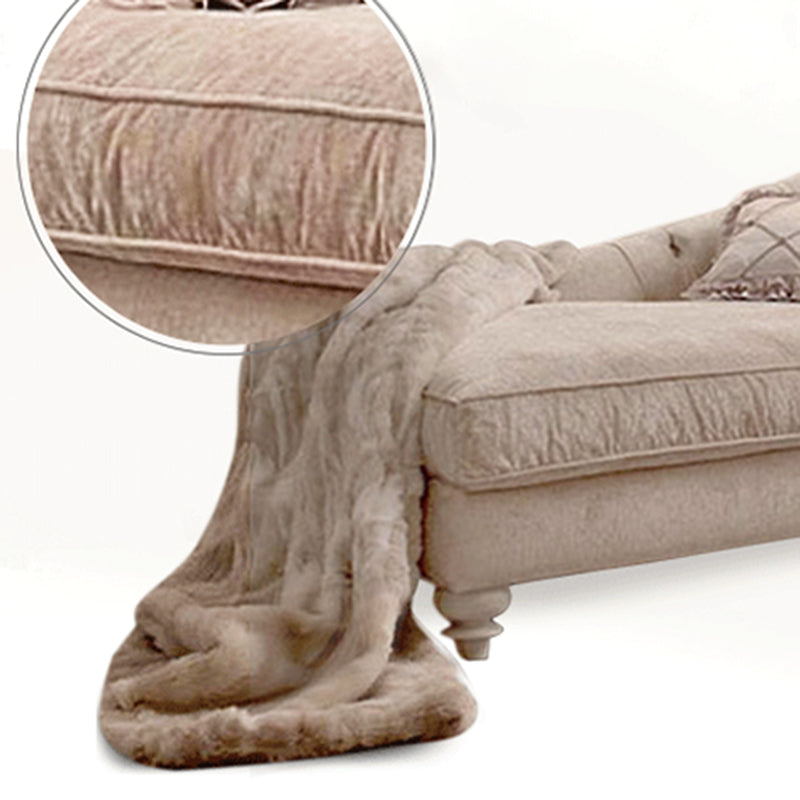 Scandinavian Upholstered Chaise Lounge Couch Fabric Chaise Lounge Chair Clearhalo 'Chairs & Seating' 'Chaise Lounge' 'chaise_lounge' 'furn' 'furn_chaise_lounge' 'Furniture' 'Living Room Furniture' 7534708