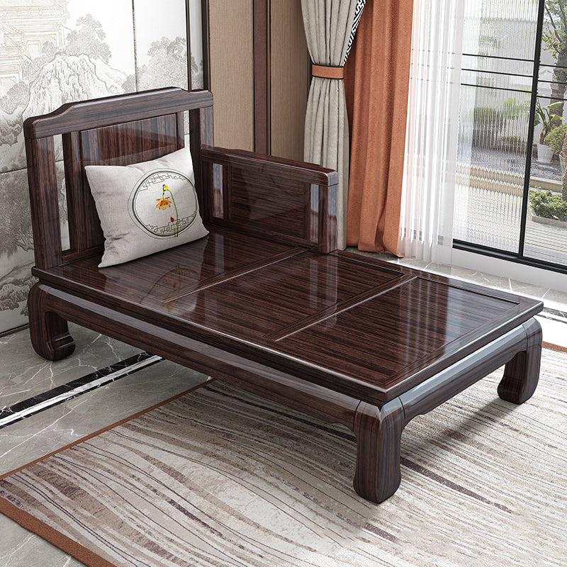 Square Arms Chaise Lounge Chair Gedempte chaise met kussen
