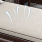 Square Arms Chaise Lounge Chair Gedempte chaise met kussen