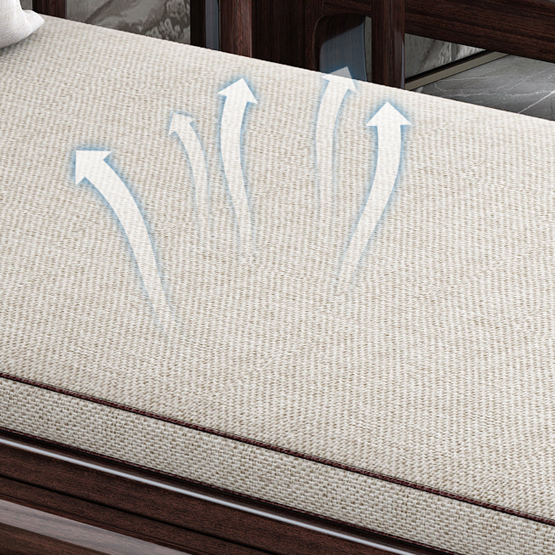 Square Arms Chaise Lounge Chair Gedempte chaise met kussen